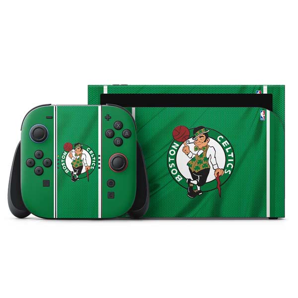 NBA Boston Celtics Nintendo Switch 2 (2025) with Joy-Con Skin
