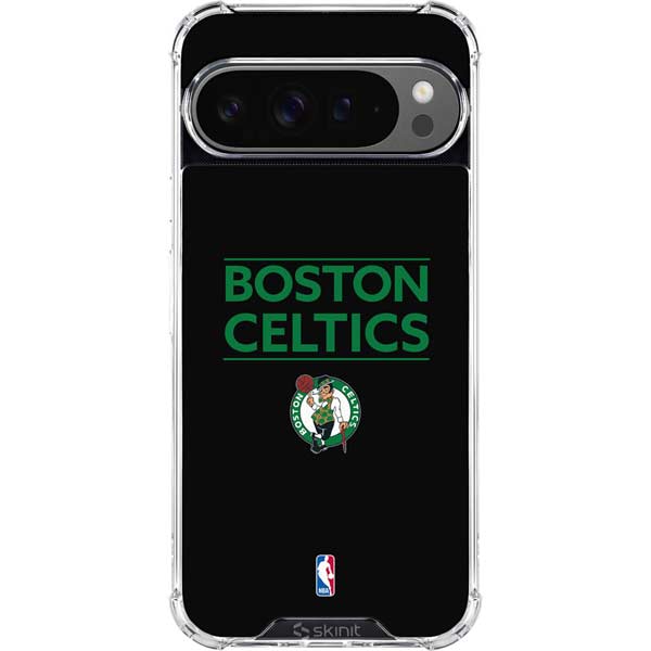 NBA Boston Celtics Standard - Black Google Pixel 10 Pro XL Clear Case