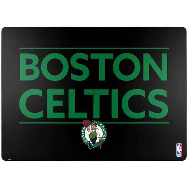 NBA Boston Celtics Standard - Black Surface Laptop 7 13.8in Skin
