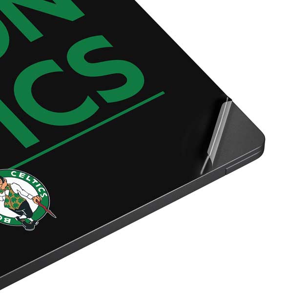 NBA Boston Celtics Standard - Black Surface Laptop 7 13.8in Skin