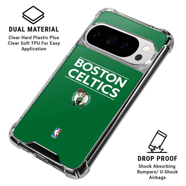 NBA Boston Celtics Standard - Green Google Pixel 10 Pro Clear Case