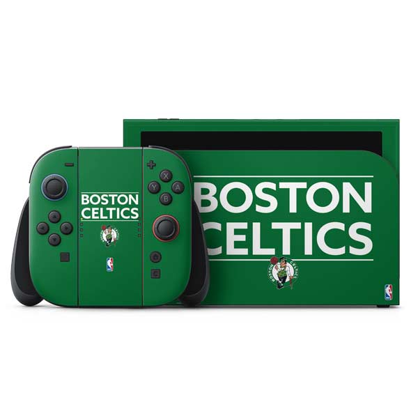 NBA Boston Celtics Standard - Green Nintendo Switch 2 (2025) with Joy-Con Skin