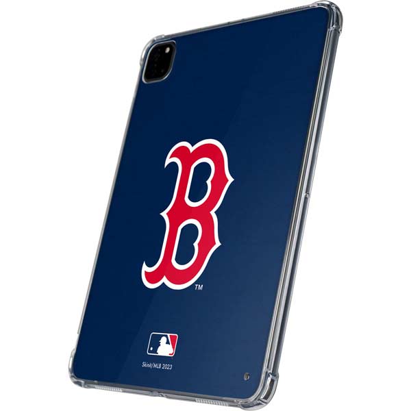 MLB Boston Red Sox - Solid Distressed iPad Pro 11in (2024) Clear Case