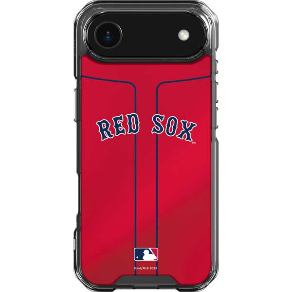 MLB Boston Red Sox Alternate/Away Jersey iPhone 17 Air Clear Case