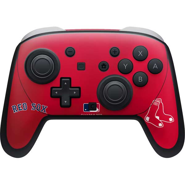 MLB Boston Red Sox Alternate/Away Jersey Nintendo Switch 2 (2025) Pro Controller Skin