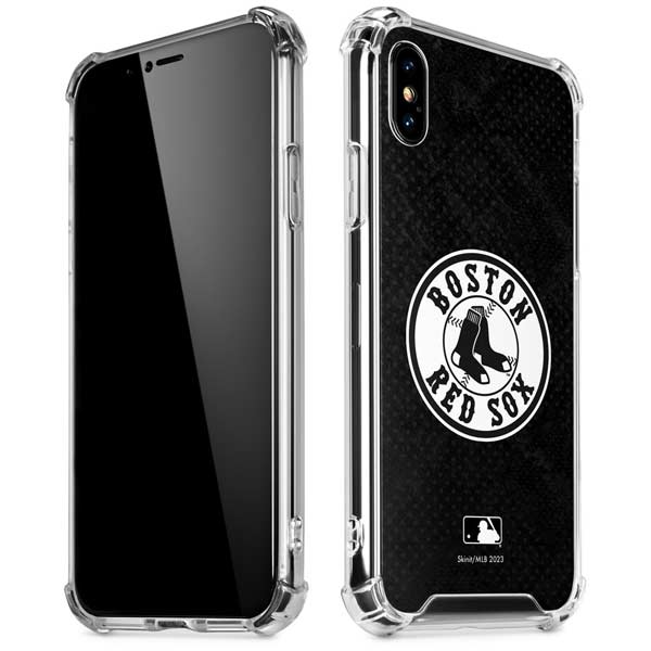 MLB Boston Red Sox Dark Wash iPhone X/XS Clear Case
