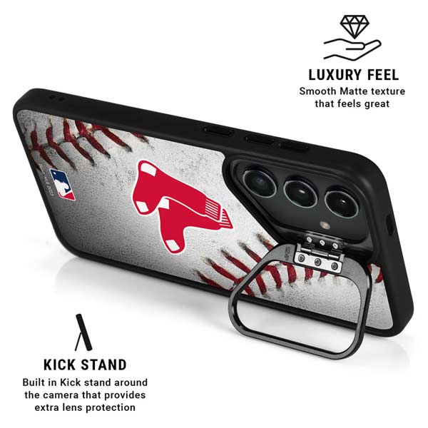 MLB Boston Red Sox Game Ball Galaxy S26 Ultra Kickstand Case
