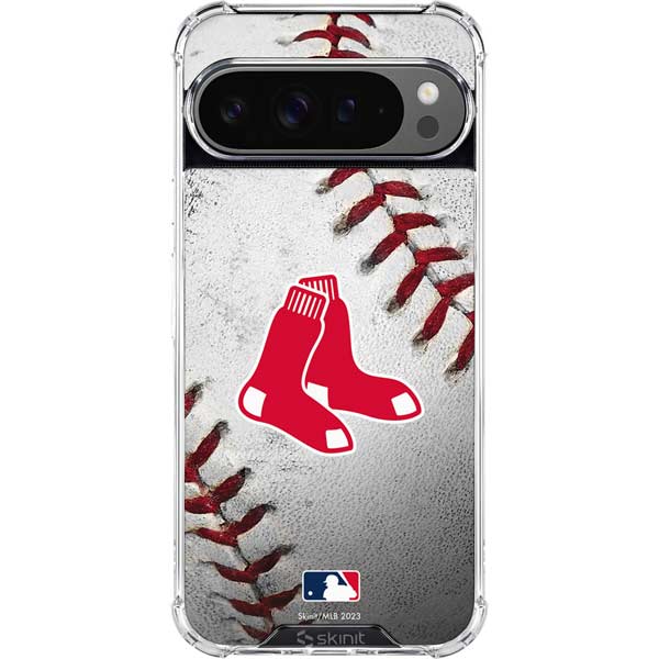MLB Boston Red Sox Game Ball Google Pixel 10 Pro XL Clear Case