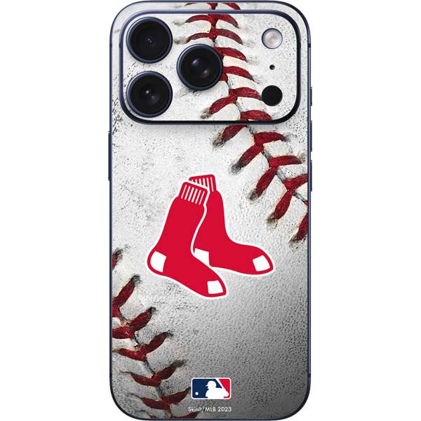 MLB Boston Red Sox Game Ball iPhone 17 Pro Skin