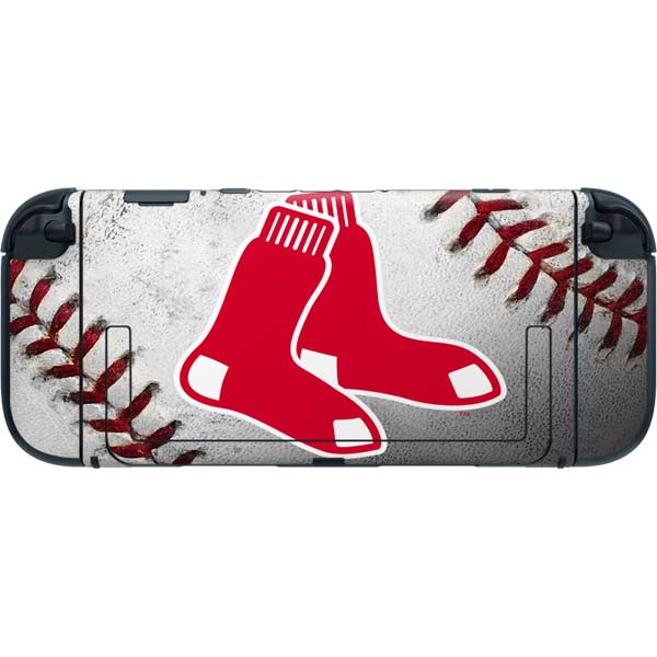 MLB Boston Red Sox Game Ball Nintendo Switch 2 (2025) with Joy-Con Skin