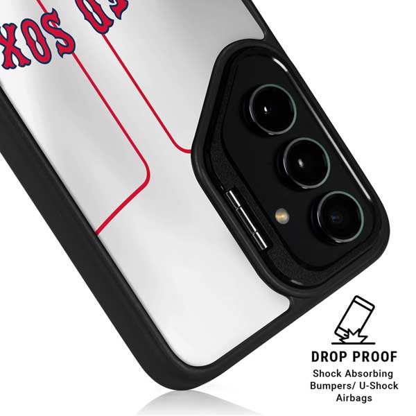 MLB Boston Red Sox Home Jersey Galaxy S26 Ultra Kickstand Case