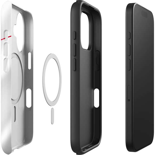 MLB Boston Red Sox Home Jersey iPhone 16 Magsafe Impact Case