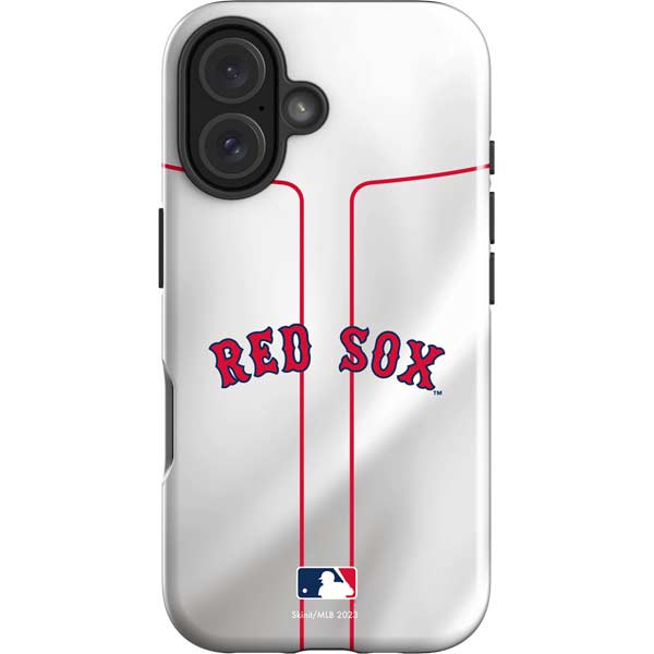 MLB Boston Red Sox Home Jersey iPhone 17 Impact Case