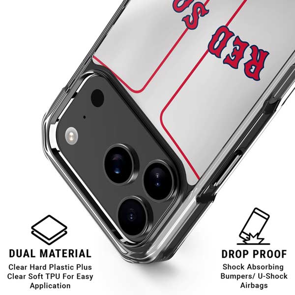 MLB Boston Red Sox Home Jersey iPhone 17 Pro Max MagSafe Case