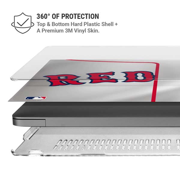 MLB Boston Red Sox Home Jersey MacBook Pro 14in (2021-24) Case plus Skin