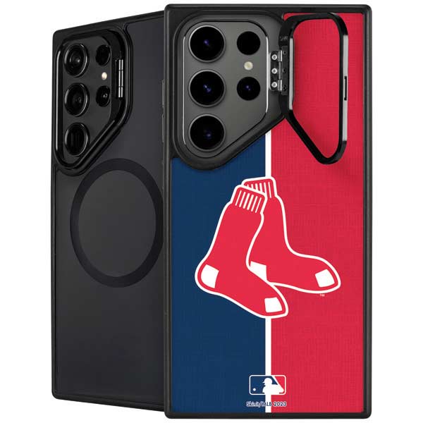 MLB Boston Red Sox Split Galaxy S26 Ultra Kickstand Case