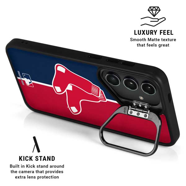 MLB Boston Red Sox Split Galaxy S26 Ultra Kickstand Case