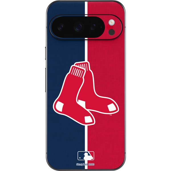 MLB Boston Red Sox Split Google Pixel 10 Pro XL Skin