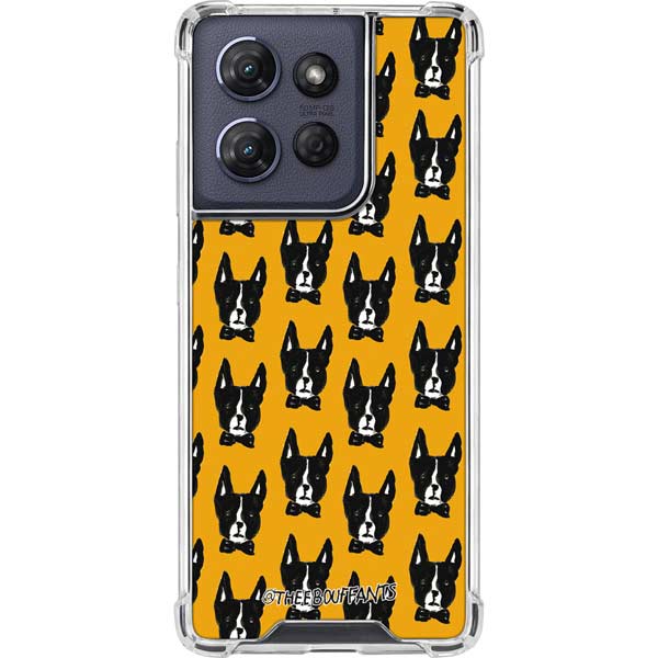 Bouffants and Broken Hearts Boston Terrier Moto G Play 5G (2025) Clear Case