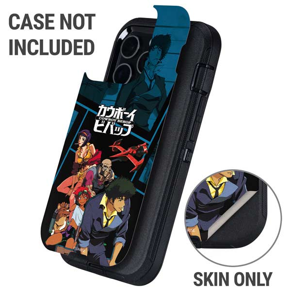 Cowboy Bebop Bounty Crew Otterbox Defender iPhone Skin