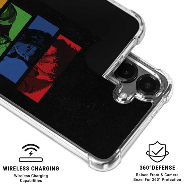 Cowboy Bebop Bounty Hunters Galaxy S26 Clear Case