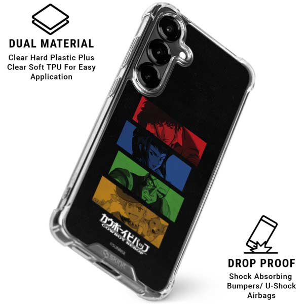Cowboy Bebop Bounty Hunters Galaxy S26 Clear Case
