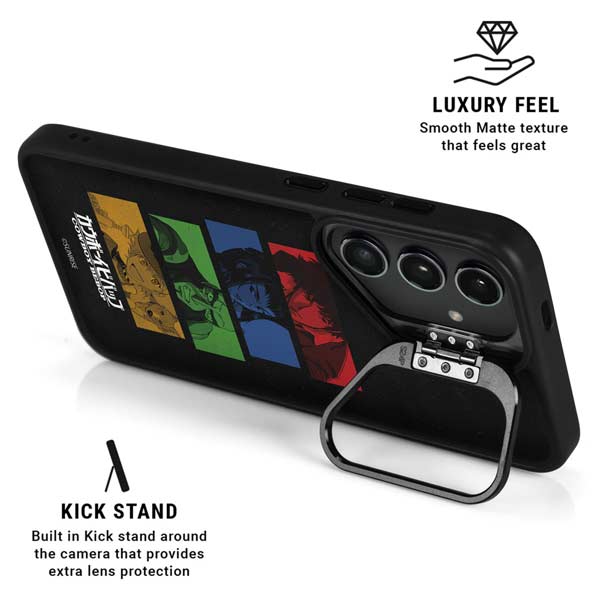 Cowboy Bebop Bounty Hunters Galaxy S26 Plus Kickstand Case