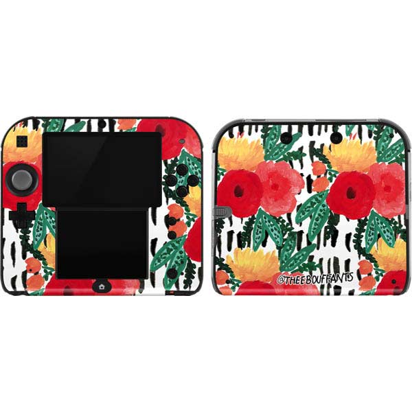 Bouffants and Broken Hearts Bouquets Print 3 Nintendo Skins