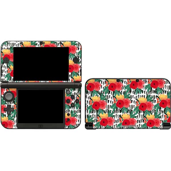 Bouffants and Broken Hearts Bouquets Print 3 Nintendo Skins