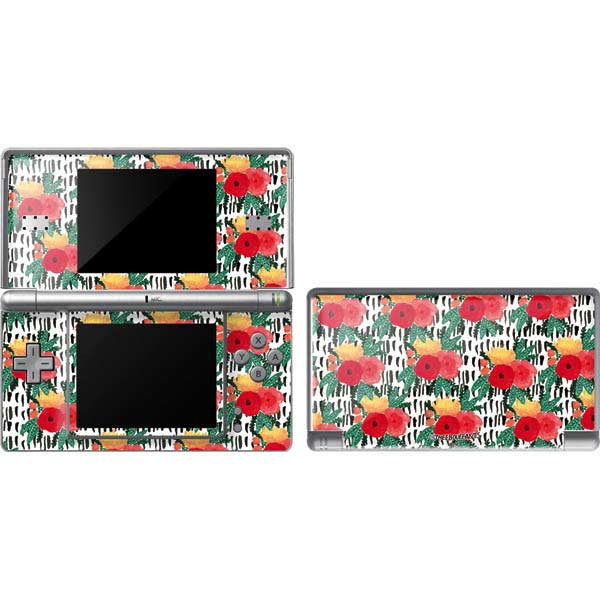 Bouffants and Broken Hearts Bouquets Print 3 Nintendo Skins