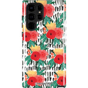 Bouffants and Broken Hearts Bouquets Print 3 Galaxy Cases