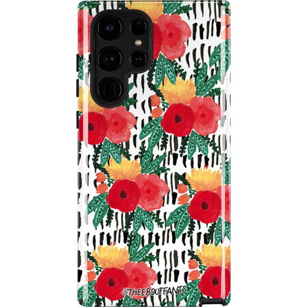 Bouffants and Broken Hearts Bouquets Print 3 Galaxy Cases