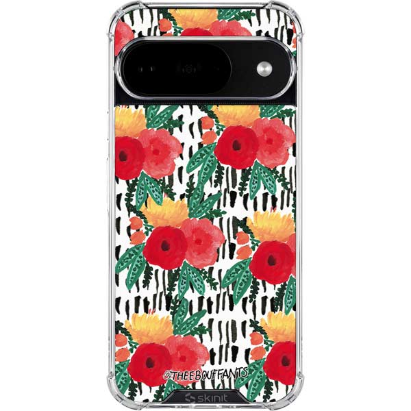 Bouffants and Broken Hearts Bouquets Print 3 Google Pixel 10 Clear Case