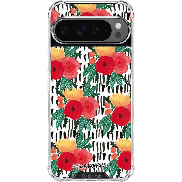 Bouffants and Broken Hearts Bouquets Print 3 Google Pixel 10 Pro Clear Case