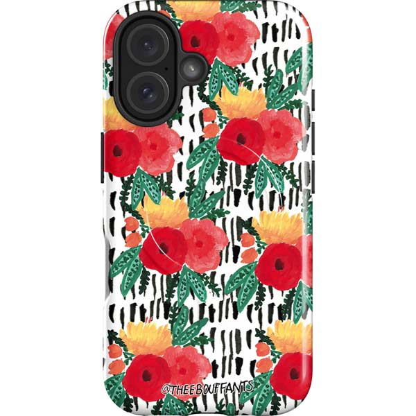 Bouffants and Broken Hearts Bouquets Print 3 iPhone 16 Plus Magsafe Impact Case