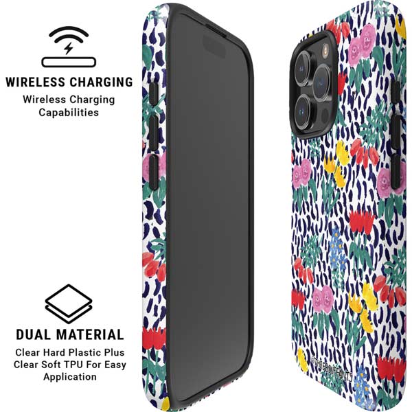 Bouffants and Broken Hearts Bouquets Print iPhone 16 Pro Magsafe Impact Case