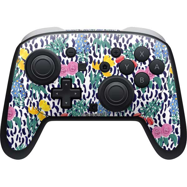 Bouffants and Broken Hearts Bouquets Print Nintendo Skins