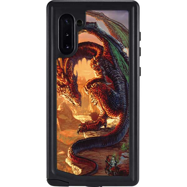 Bravery Misplaced Dragon and Knight by Ed Beard Jr Galaxy Cases