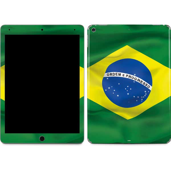 Brazil Flag iPad Skins