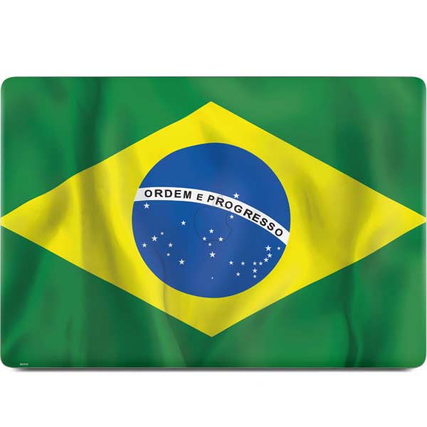 Brazil Flag MacBook Skins