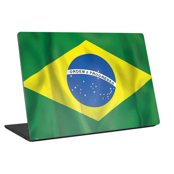 Brazil Flag Laptop Skins