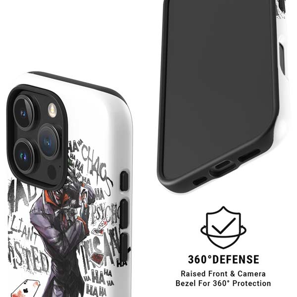 DC Comics The Joker Brilliantly Twisted iPhone 16 Pro Max Magsafe Impact Case