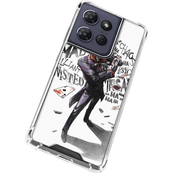 DC Comics The Joker Brilliantly Twisted Moto G 5G (2025) Clear Case