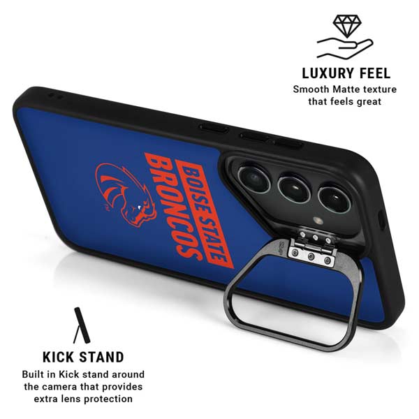 Boise State University Broncos Galaxy S26 Kickstand Case