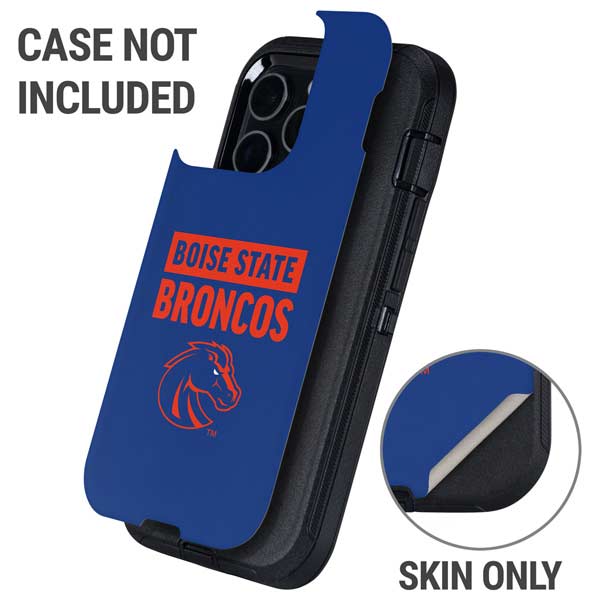 Boise State University Broncos Otterbox Defender iPhone Skin