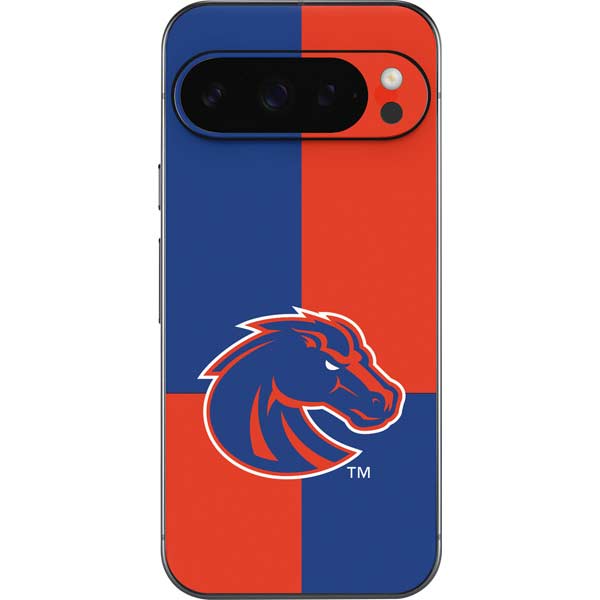 Boise State University Broncos Checkered Google Pixel 10 Pro XL Skin