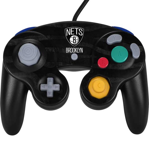 NBA Brooklyn Nets Black Animal Print Nintendo Skins