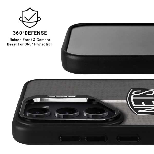 NBA Brooklyn Nets Canvas Galaxy S26 Plus Kickstand Case