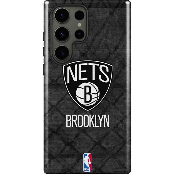 NBA Brooklyn Nets Dark Rust Galaxy S23 Ultra Pro Case