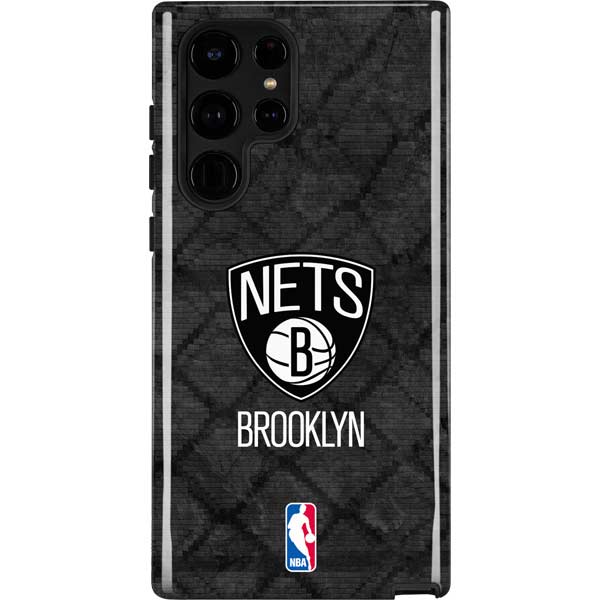 NBA Brooklyn Nets Dark Rust Galaxy S25 Ultra Impact Case